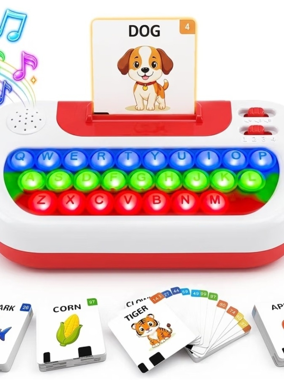 Interactive Kids Spelling Toy W. Flashcards | Ages 2-4 | NEW IN BOX |